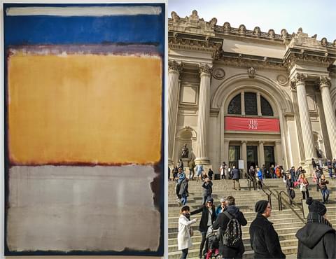 Mark Rothko, No. 10 (1950) and The Metropolitan Museum